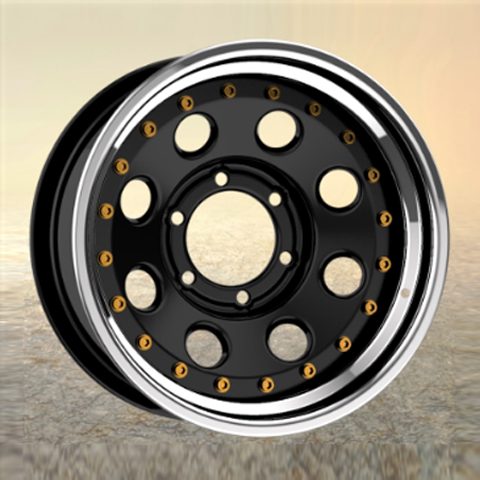 Three plates mold steel and  alloy wheel